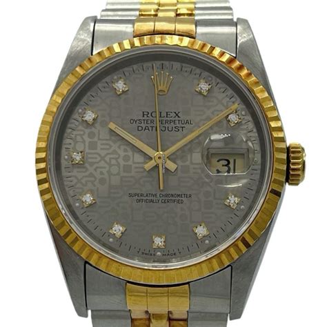 Rolex Datejust 36 Quadrante Argentée 'Jubilee' con Brillanti